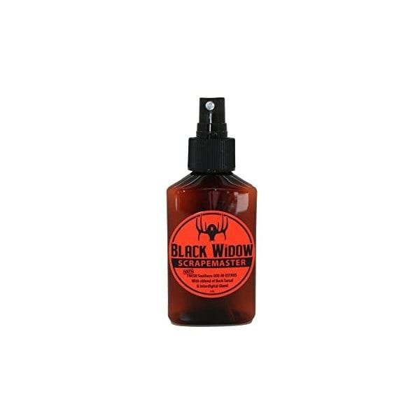 Black Widow Deer Lures Red Label Southern, Scrape Master 3Oz Blend Of